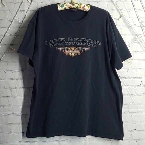 Harley-Davidson Louisville Kentucky Bluegrass Double Sided Graphic Tee Mens 2XL - Picture 3 of 17